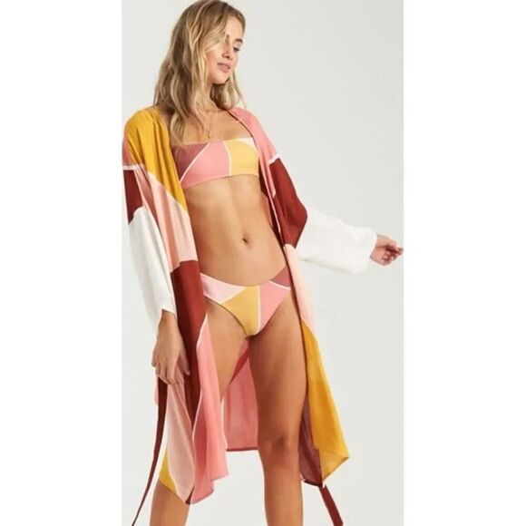 Billabong Another Sky Kimono Robe Sjze Small/Medium - Picture 1 of 8